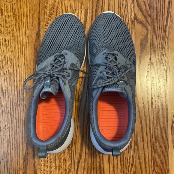 Nike Roshe One Hyperfuse Breathe Running Shoes, Cool Grey/White, 13 D(M) US - Picture 5 of 7